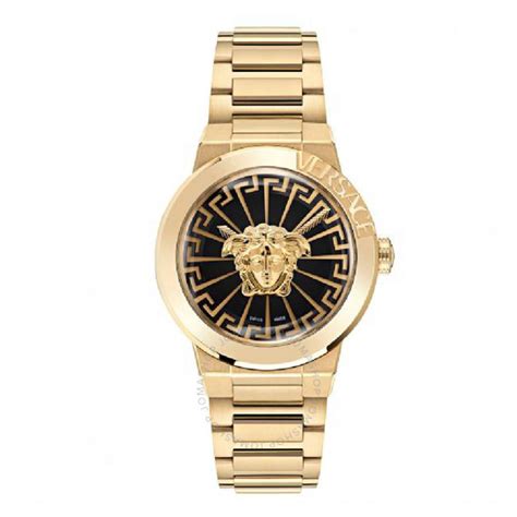 versace medusa infinite ve3f00522|Versace Medusa Infinite Quartz Black Dial Ladies Watch .